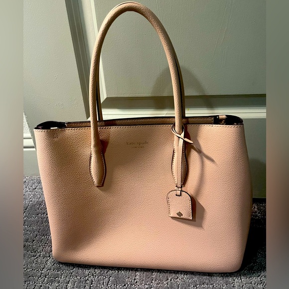 kate spade Handbags - Kate Spade Medium Satchel Purse (Blush color)